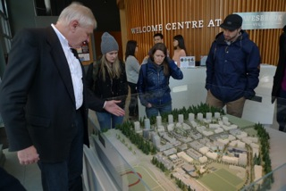 Experiential Learning at SCARP: A Tour of Wesbrook with UBC’s Director of Campus Planning, Joe Stott